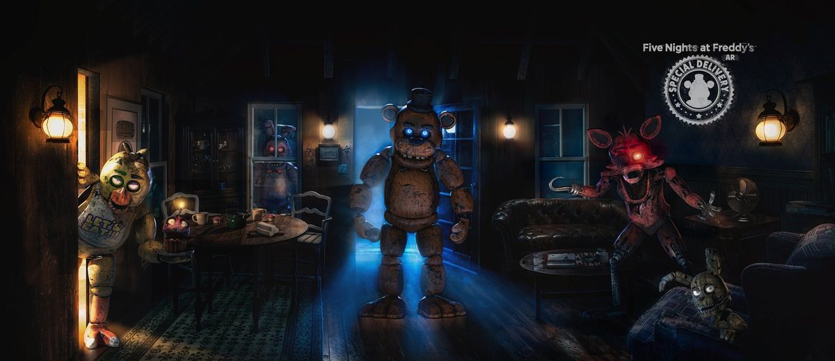 FNAF AR IS *BACK* WITH A DOUBLE DATE!!  Five Nights at Freddy's AR:  Special Delivery 