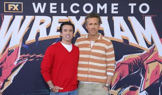 Executive Producers Rob Mac and Ryan Reynolds attend an FYC red carpet event for FX&rsquo;s Welcome to Wrexham in Los Angeles