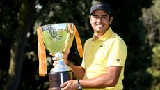 Yurav Premlall with the Catalunya Championship trophy