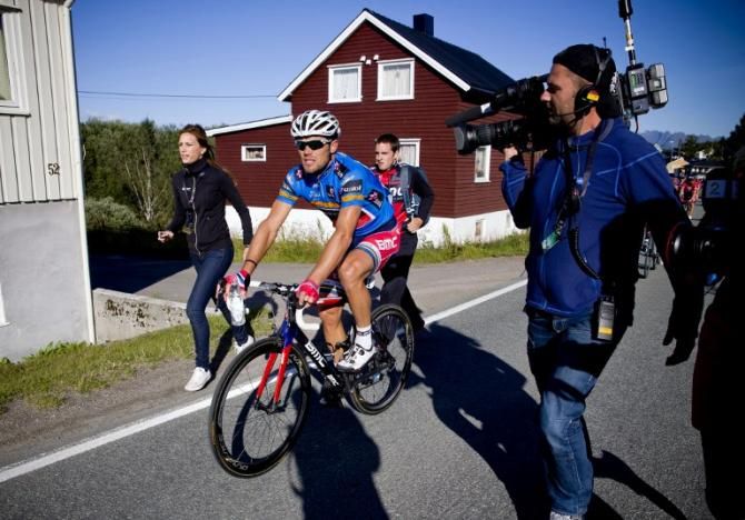 The local hero Thor Hushovd (Team BMC)