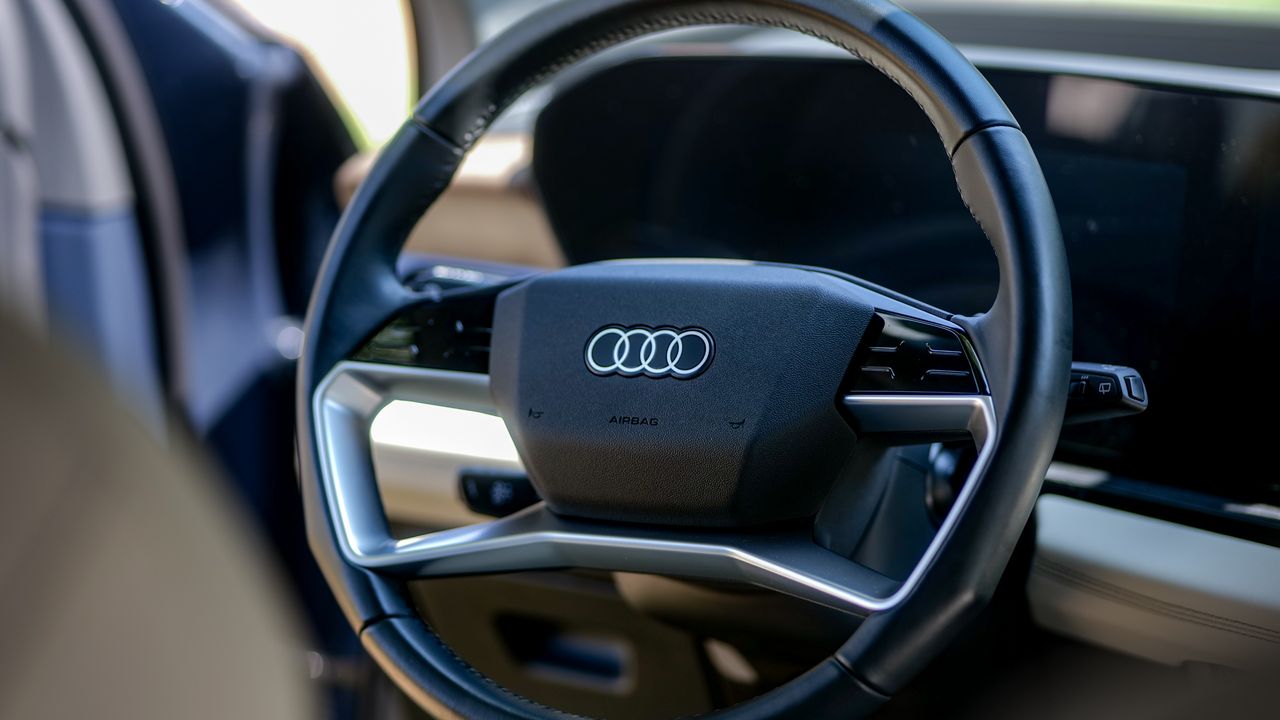 2025 Audi Q6 e-tron test drive.