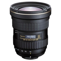 Tokina 14-20mm f/2 AT-X Pro DX lens: $399