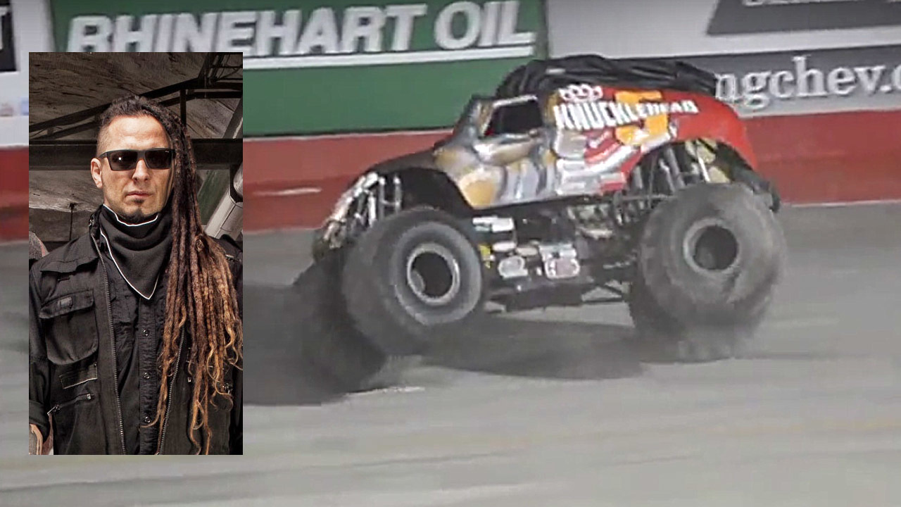 Zoltan Bathory and monster truck