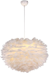 White Feather Chandelier, Amazon