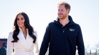Meghan, Duchess of Sussex and Prince Harry, Duke of Sussex attend day two of the Invictus Games 2020