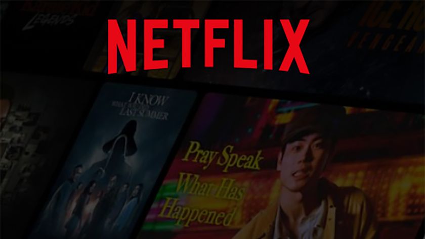 screenshot of the home page on Netflix 2025.