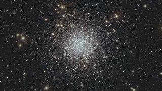 A glob of stars in space