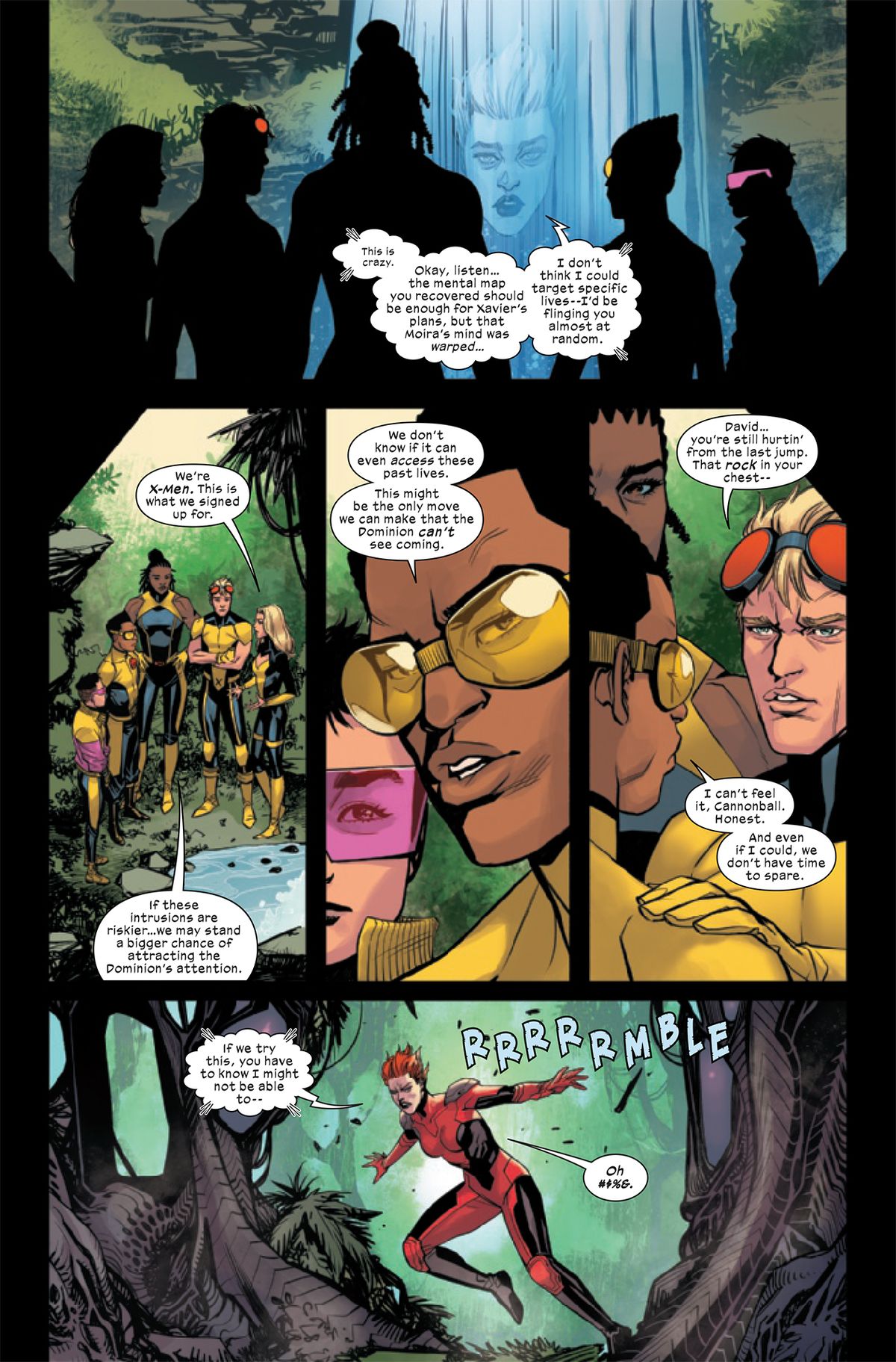 Dead X-Men #2 interior art