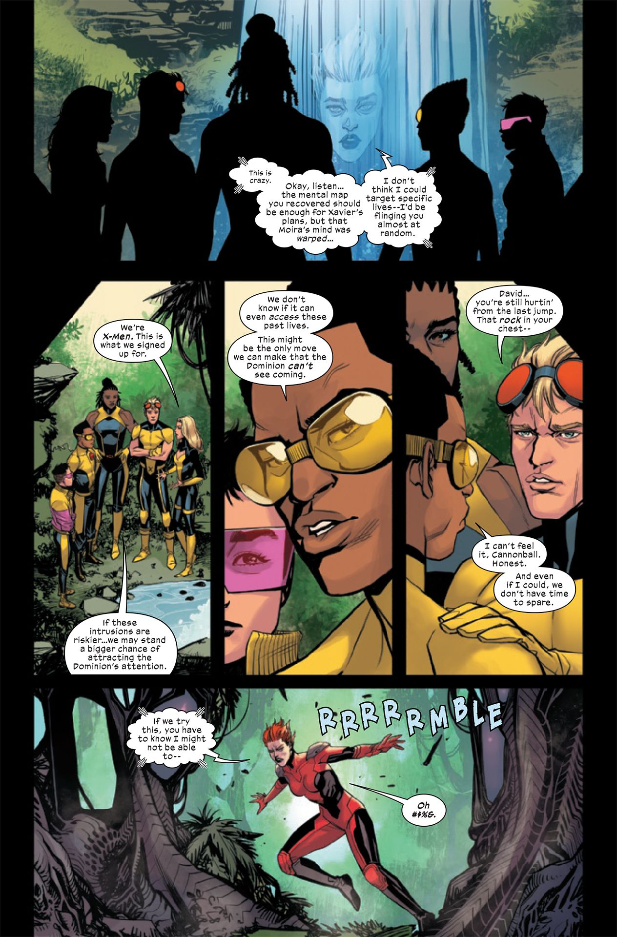 Dead X-Men #2 interior art