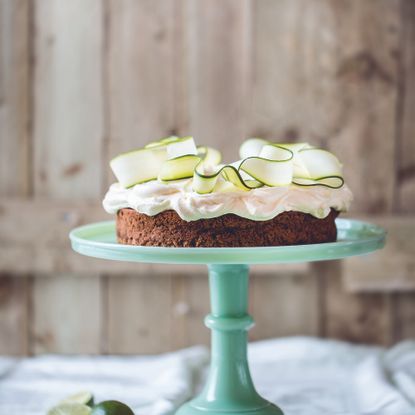 Photo of courgette lime cake