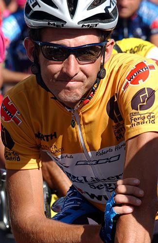 Roberto Heras (Liberty Seguros) is ready for the battle
