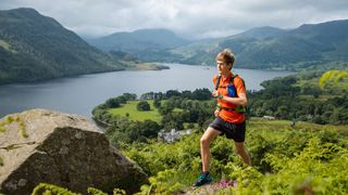 Alex Staniforth running in the Lake District