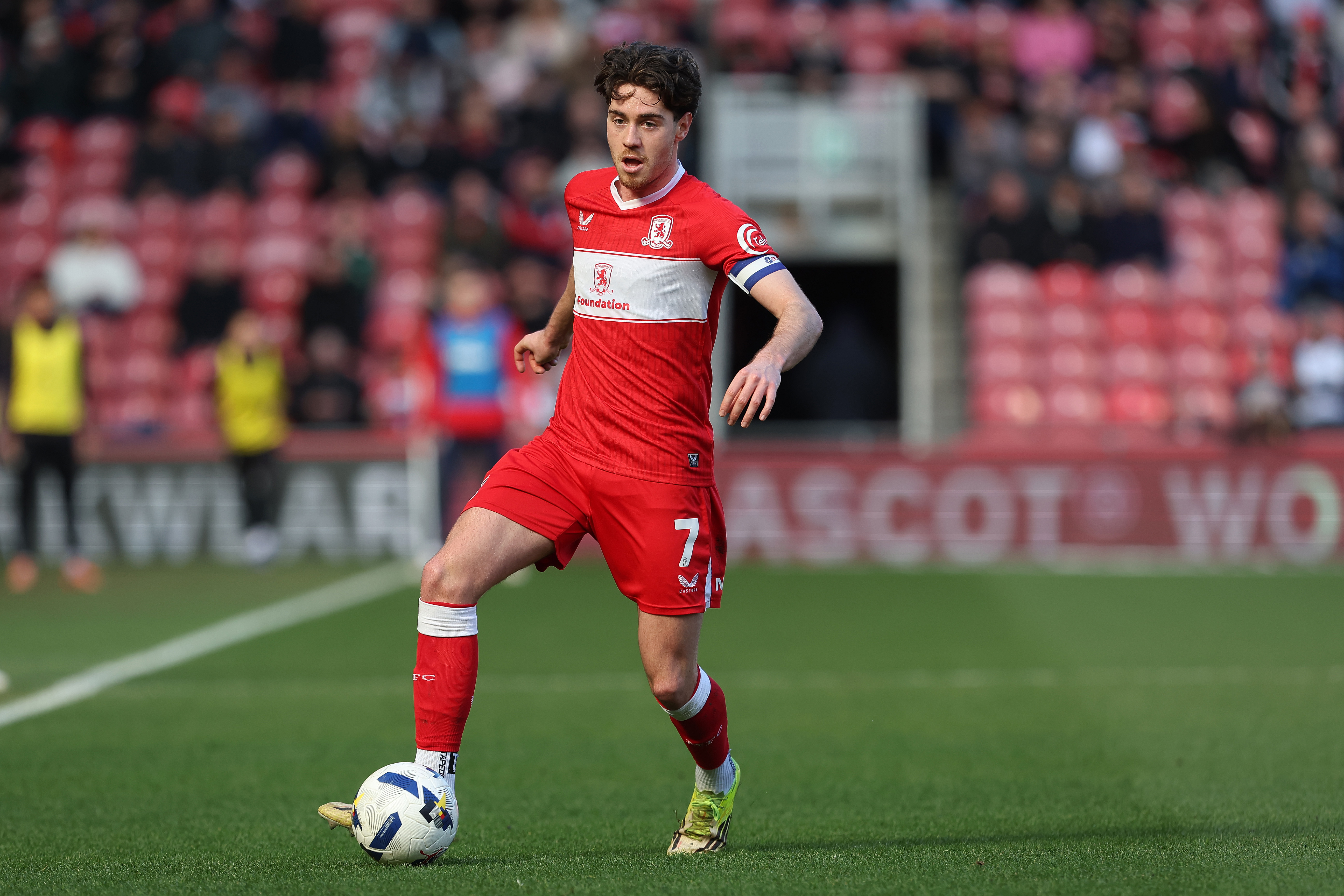 Middlesbrough midfielder Hayden Hackney has started every Championship game so far this season