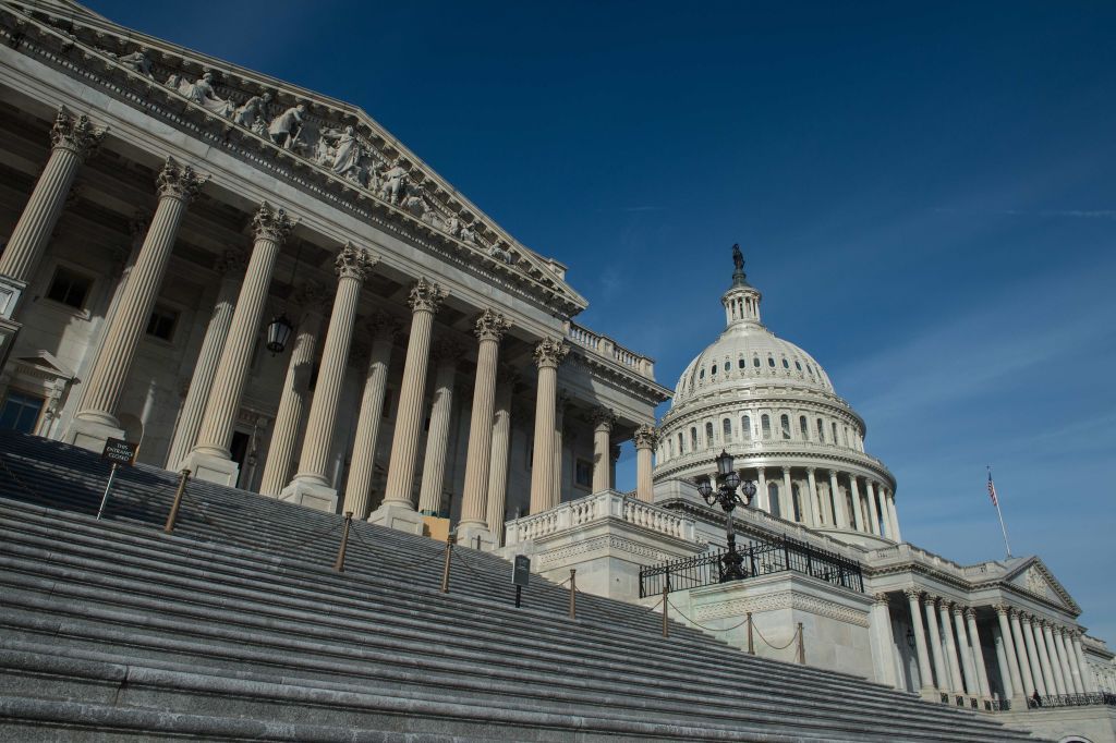 The U.S. Capitol building.