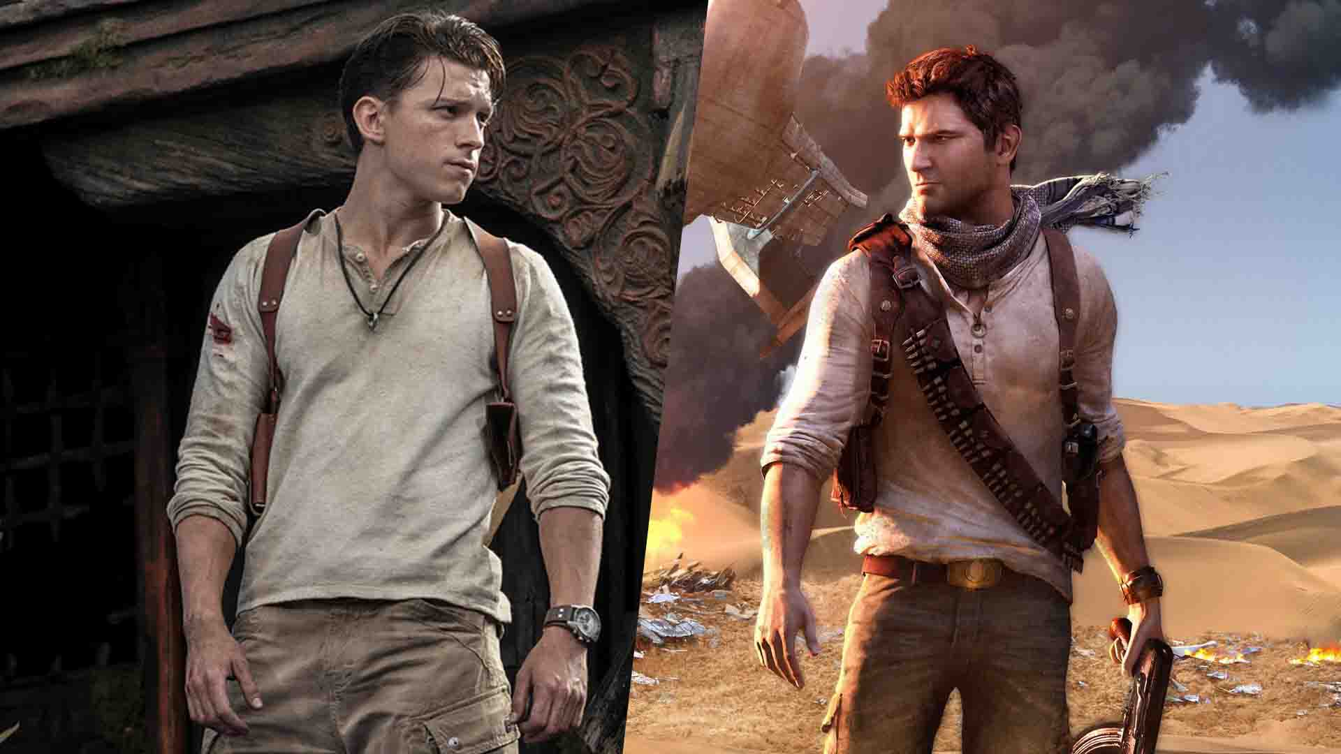 Uncharted trailer drops – watch Tom Holland fall out of a plane as Nathan  Drake | T3