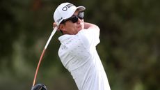 Michael Kim takes a shot at the WM Phoenix Open