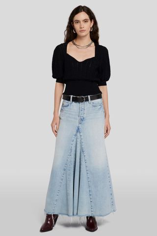 Western Maxi Skirt Pricila