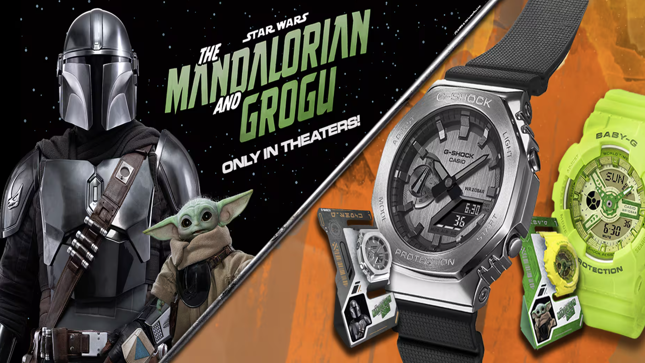 two Star-Wars-themed watches