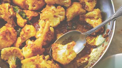 kam heong fried cauliflower