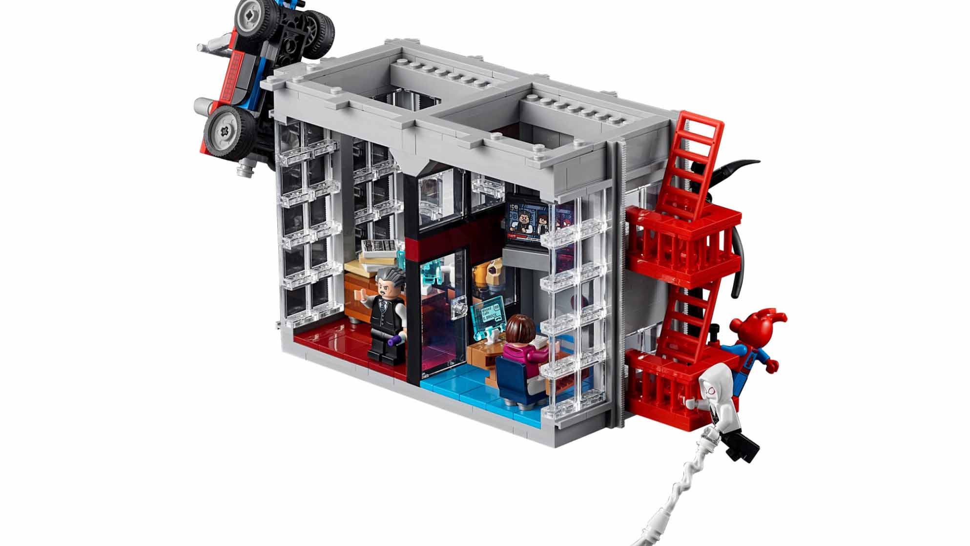 This LEGO Infinity Gauntlet and Daily Bugle are the stuff of geek dreams