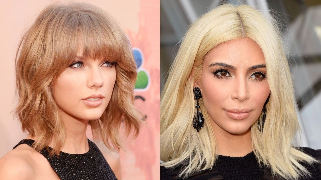 Taylor Swift and Kim Kardashian