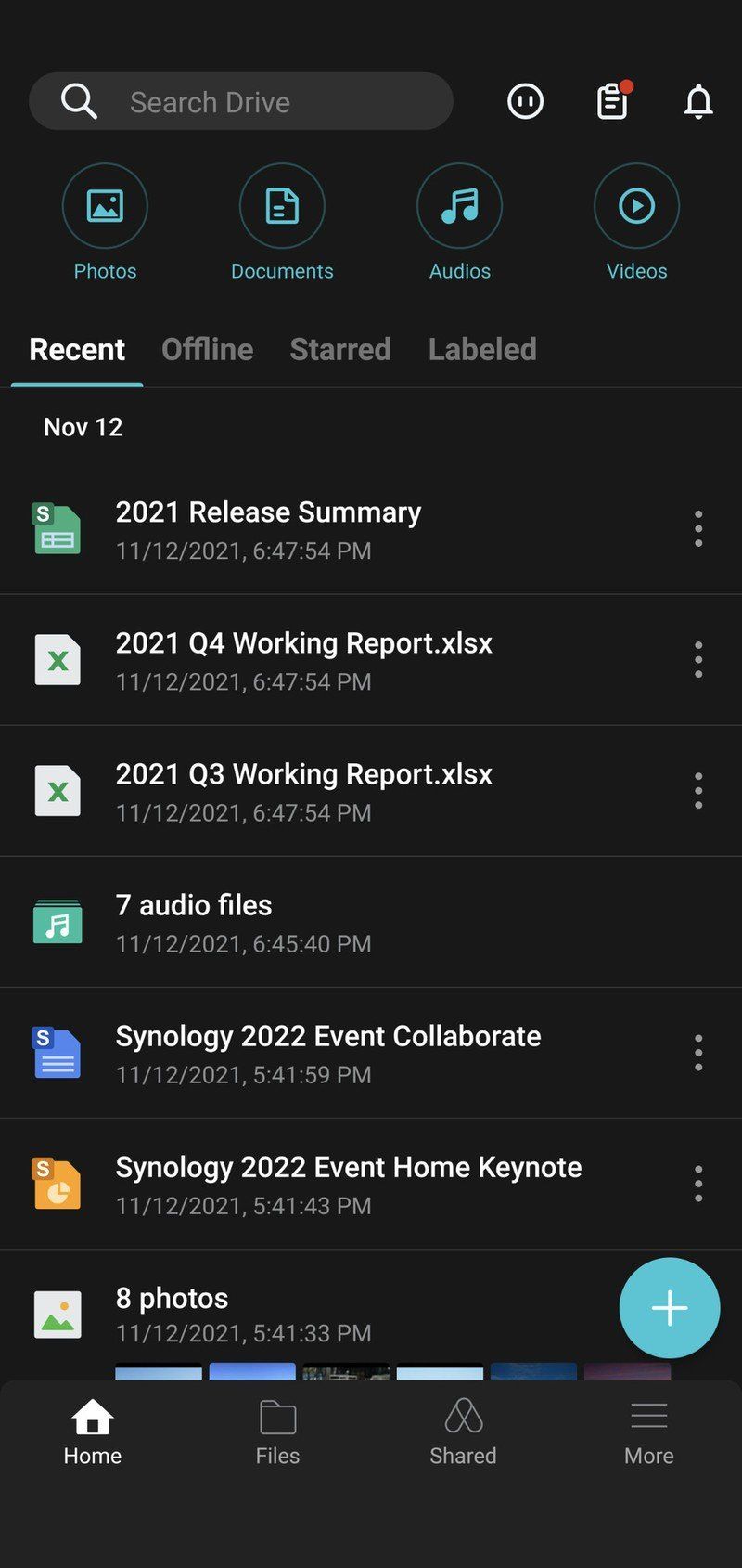 Synology Drive Mobile