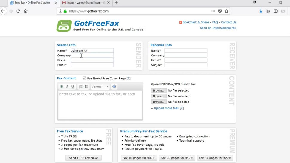 Gotfreefax review techradar