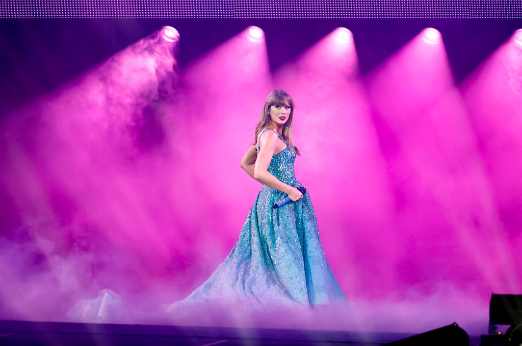 Taylor Swift performs onstage during "Taylor Swift | The Eras Tour" at Rogers Centre