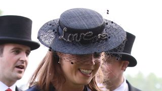 Princess Eugenie Love Hat Buckingham Palace Garden Party