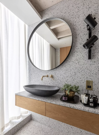 terrazzo bathroom