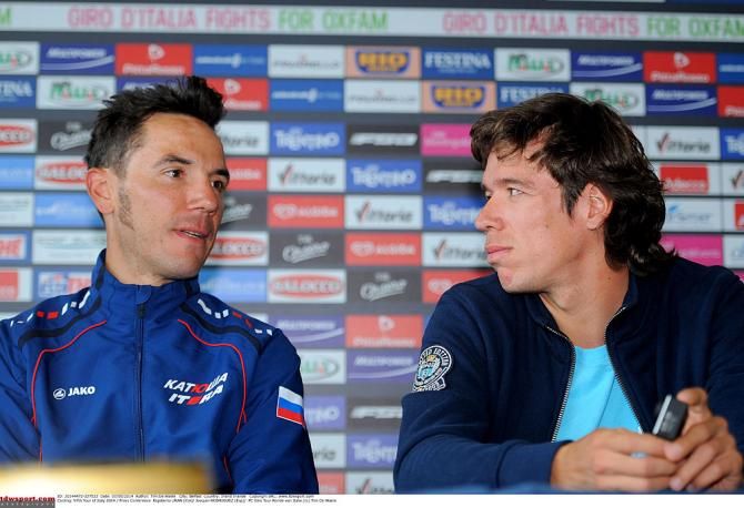 Joaquim Rodriguez and Nairo Quintana
