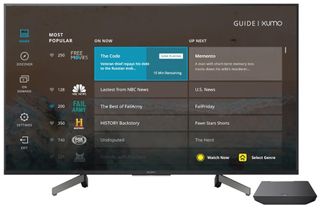 AVOD platform Xumo offers a linear pay TV-like program guide. 