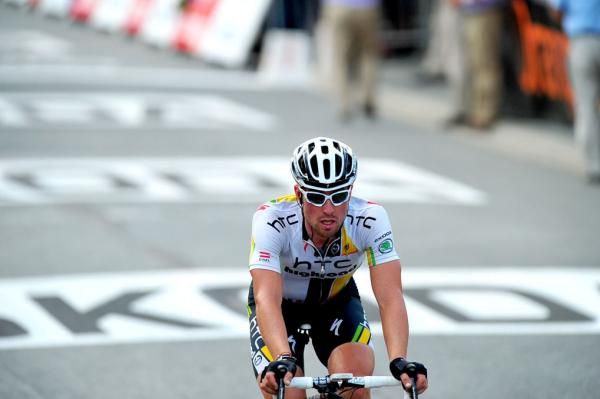 Bernhard Eisel (HTC-Highroad) was magnificent in support of Mark Cavendish.