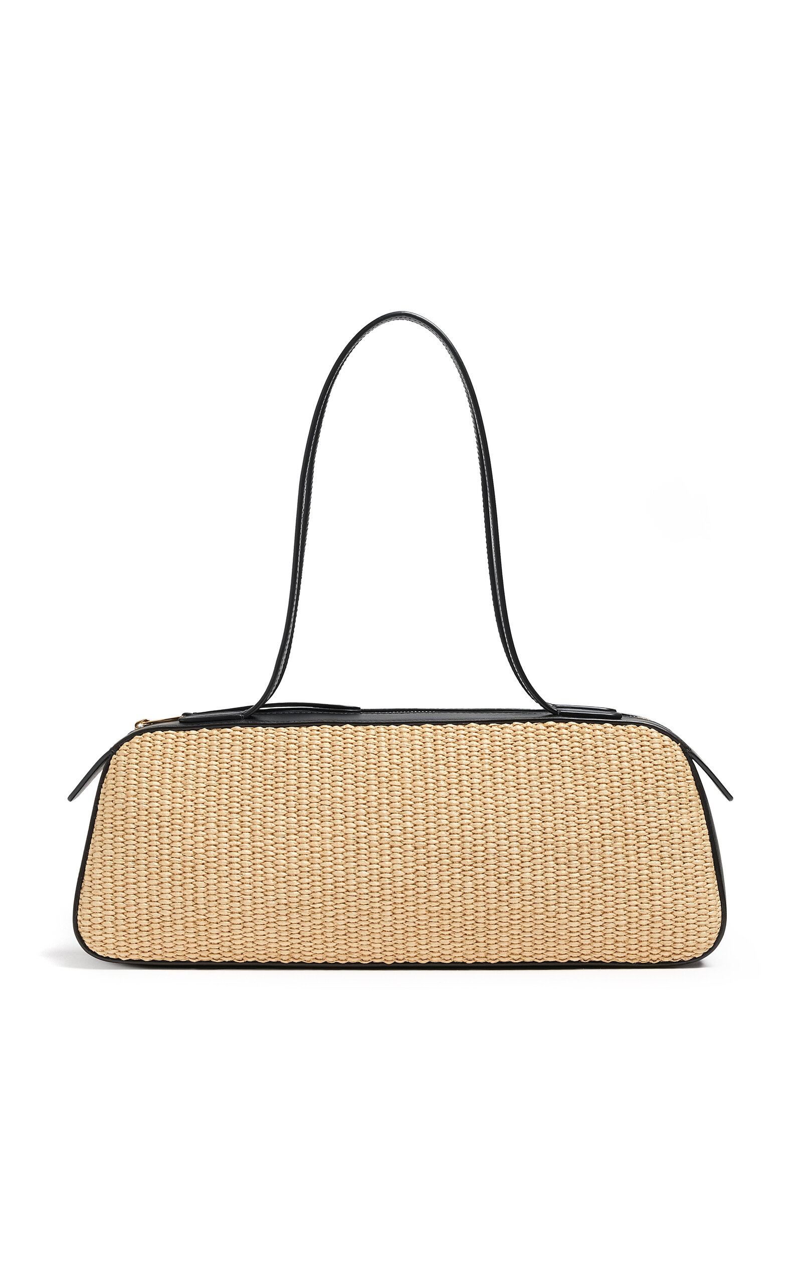 Simona Raffia Shoulder Bag