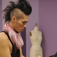 Andy on Project Runway season 8 episode 8