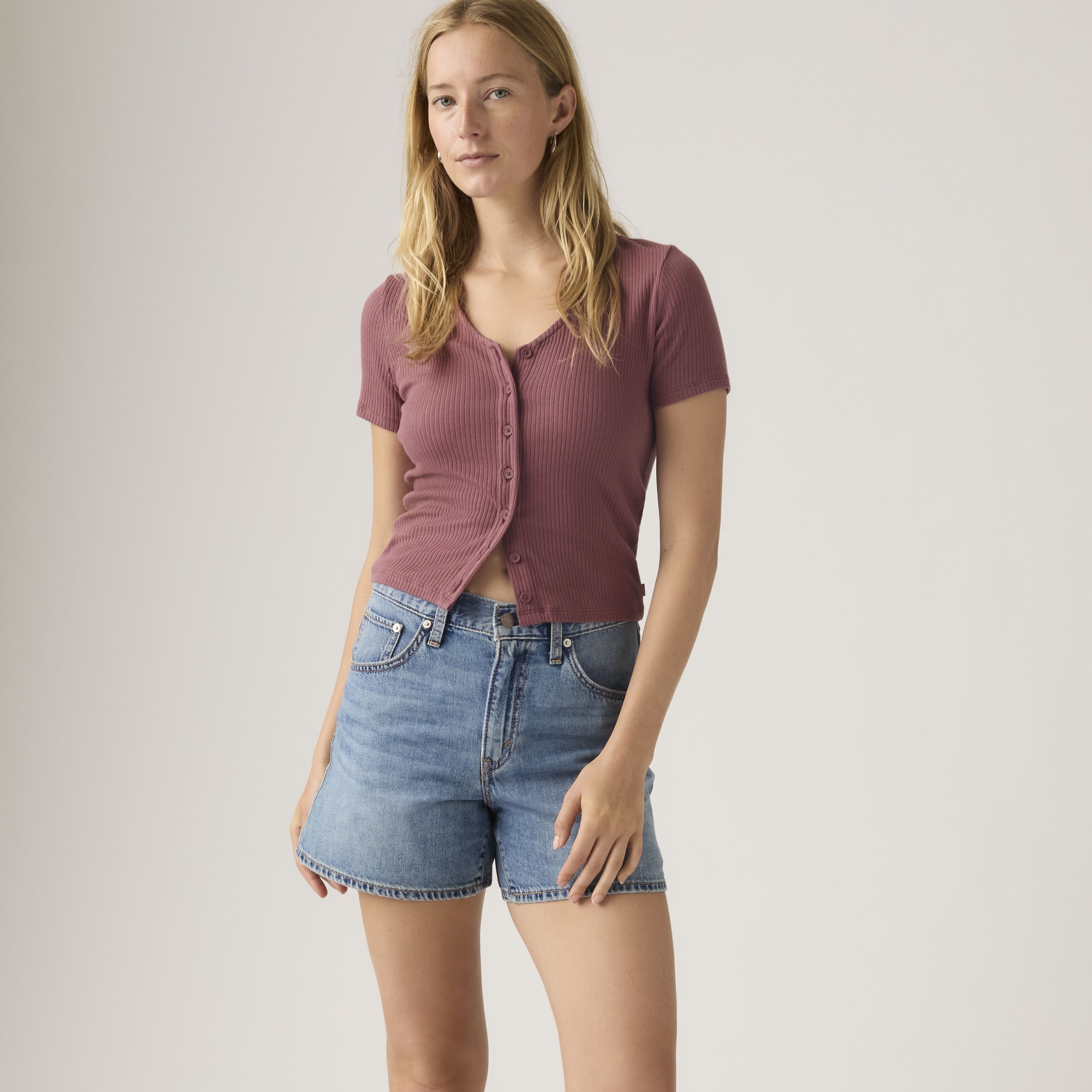 Cinch Mid-Thigh Lightweight Women's Shorts