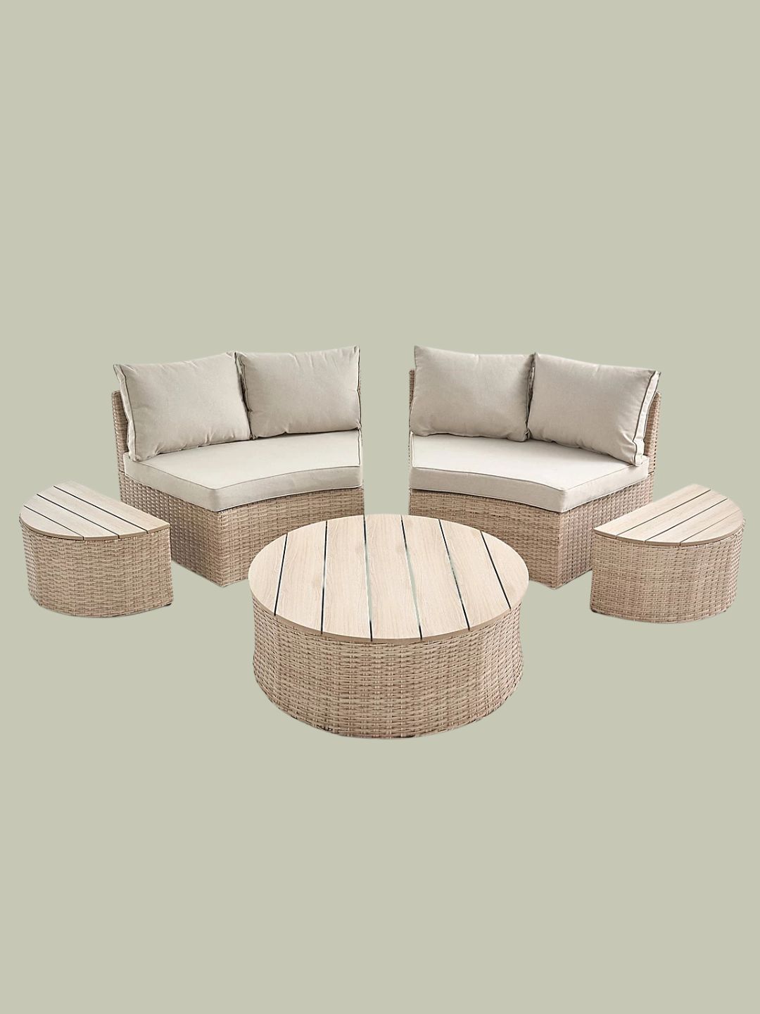 The Very Collection, Toledo Sofa Set with Modular Tables