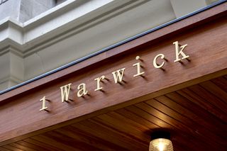 signage for 1 Warwick