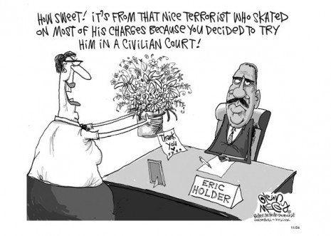 Eric Holder's terrorist admirer