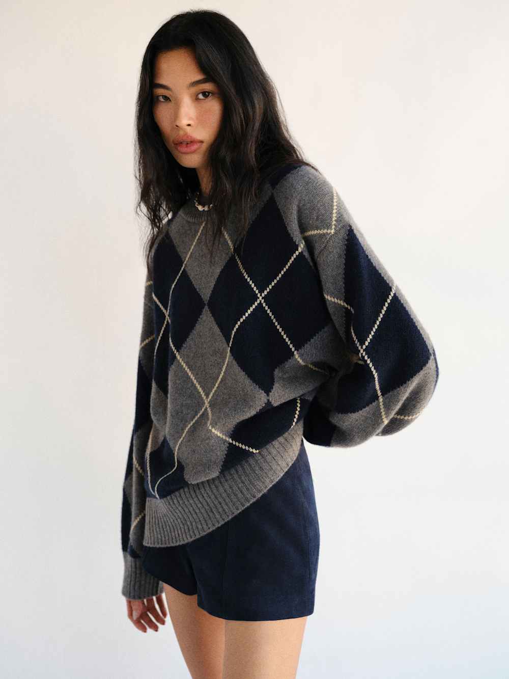 Cove Cashmere Oversized Crew
