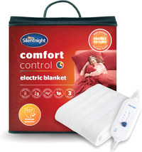 Silentnight Comfort Control Electric Blanket - Single, White - was
