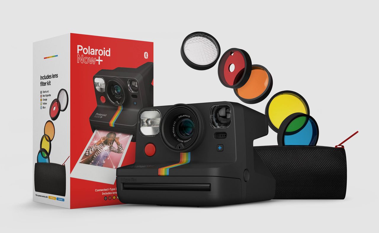 Polaroid Now+ instant camera set