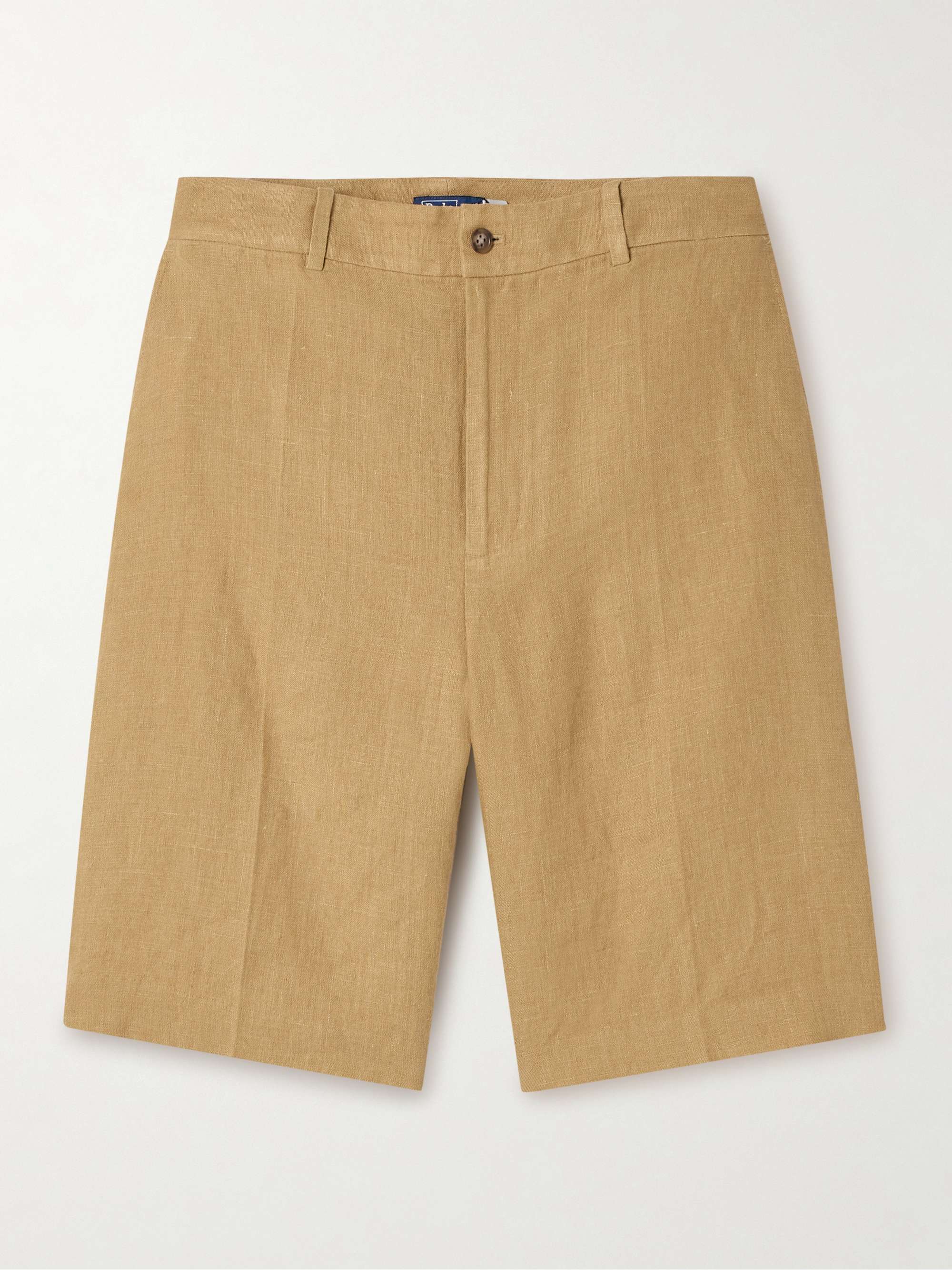 Long Linen Shorts