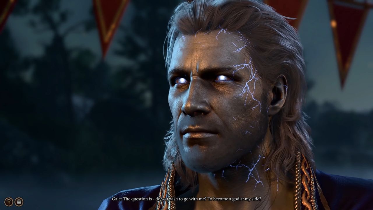 Baldur's Gate 3 Gale romance - God Gale