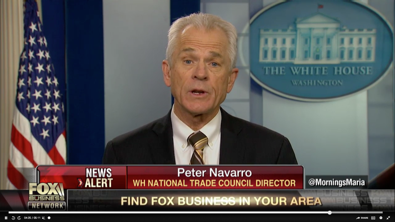 Peter Navarro.