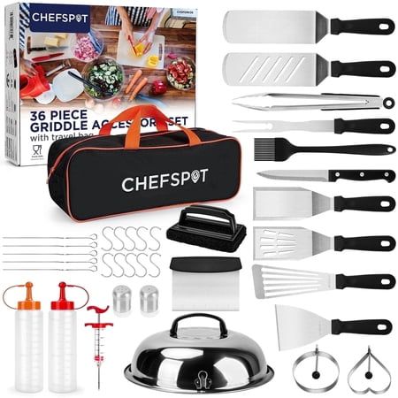 Chefspot 36-Piece Griddle Accessories Set