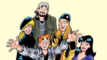 Jay, Silent Bob, Archie, Betty and Veronica.