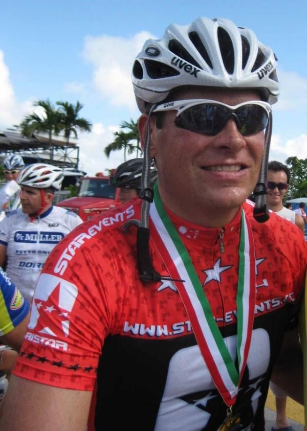 Jan Ullrich at the Gran Fondo Colnago Miami
