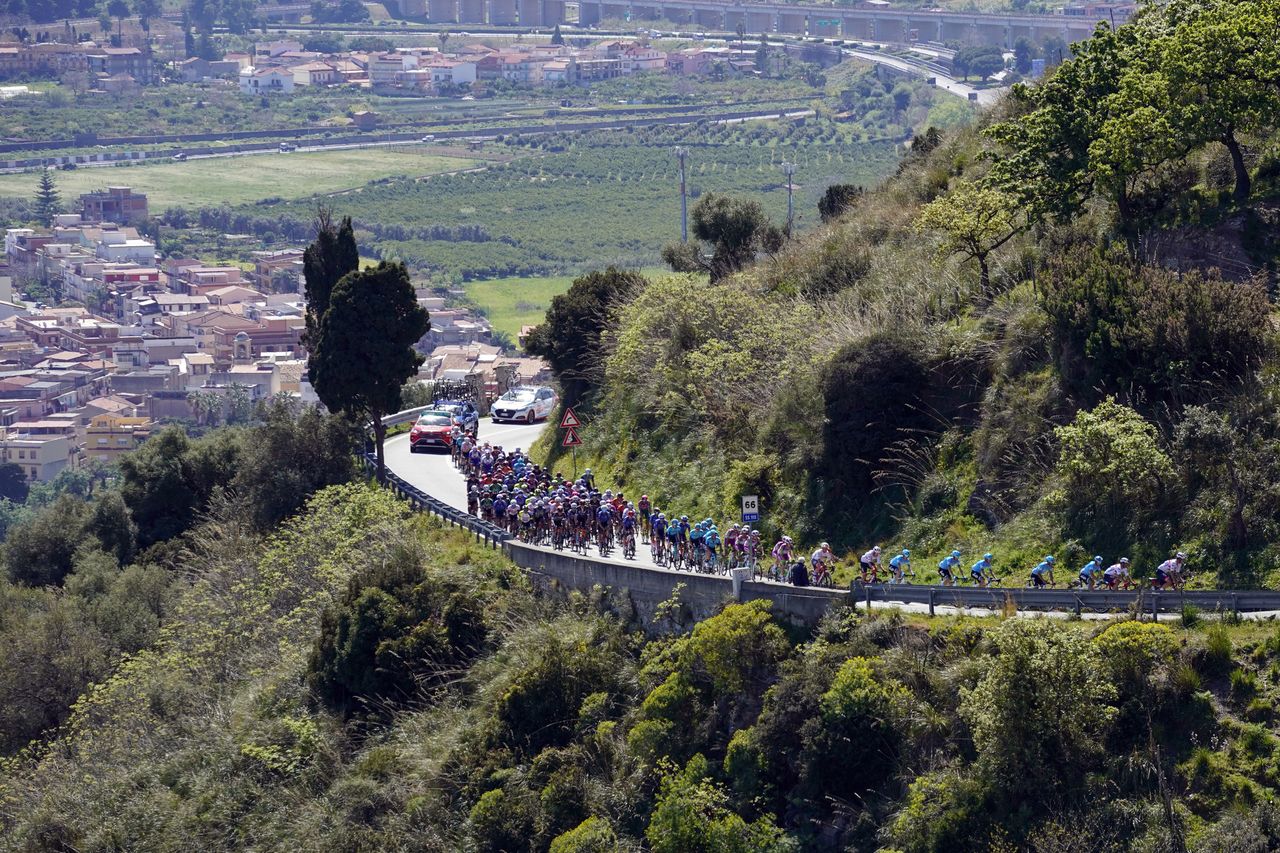 Stage 1 of the Giro di Sicilia followed the northern coastline
