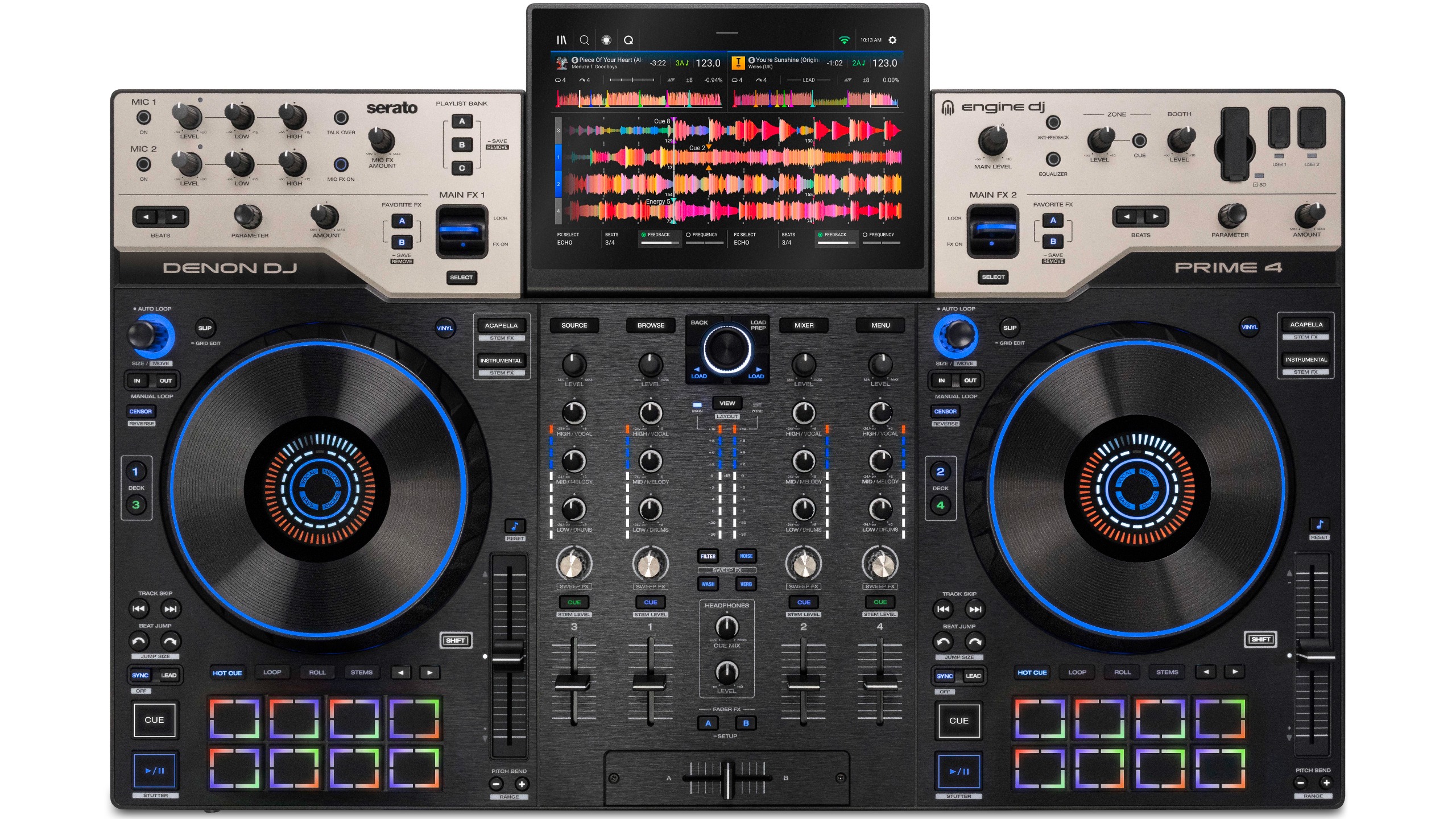 Denon DJ Prime 4 G2 all-in-one DJ system